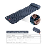 TARKA Inflatable Camping Mats Air Mattress With Pillow Outdoor Tourist Sleeping Pad Self-Inflating Mattress For Hiking Climbing Beargoods