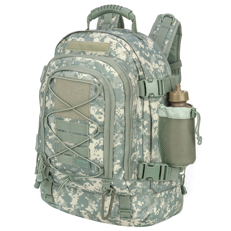 Expandable tactical clearance backpack