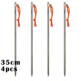 Titanium Alloy Tent Pegs