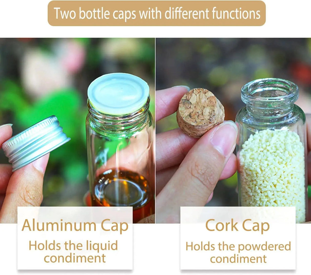 Barbecue Seasoning Storage Bag, Including 10 Bottles, Suitable For Outdoor Camping And Picnics, Seasoning Bottle Storage Bag Beargoods