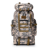 80L/100L  Mountaineering Bag Climb Bag Tactical Backpacks Large Backpack Outdoors Hiking Camping Travel Bags Beargoods