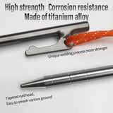 Titanium Alloy Tent Pegs