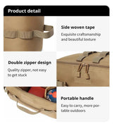Outdoor Camping Gas Tank Storage Bag Large Capacity Ground Nail Tool Bag Gas Canister Picnic Cookware Utensils Kit Bag Beargoods