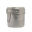 WIDESEA Pure Titanium Ultralight Foldable Camp Pot Set for Outdoor Cooking Lightweight Durable Kitchen Gear for Camping Beargoods