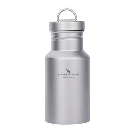 Wide Mouth Titanium Bottle with Lid Leak-Proof Single Layer 400/550/750ML