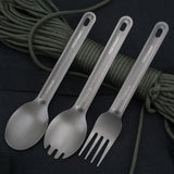 Titanium Outdoor Camping Ultralight Cookware Cutlery