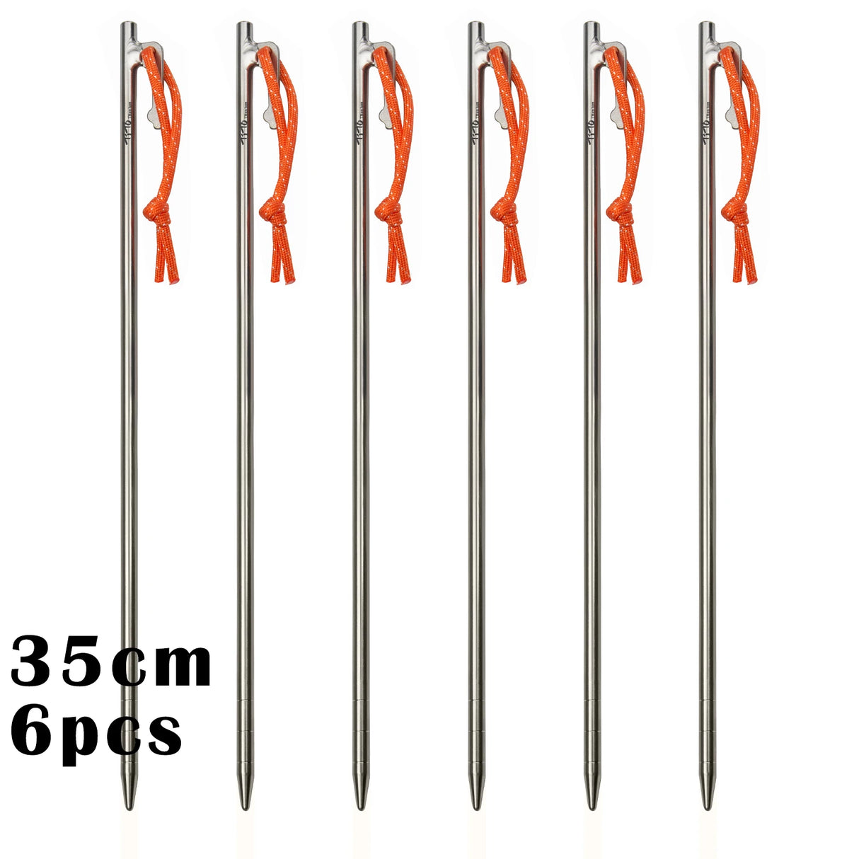 Titanium Alloy Tent Pegs