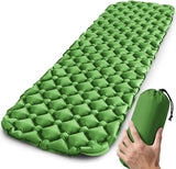 Outdoor Sleeping Pad Camping Inflatable Mattress Ultralight Air Cushion Travel Mat Folding Bed No Headrest For Travel Hiking Beargoods