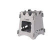 Tiartisan Titanium Outdoor Foldable Wood Stove Hiking Picnic Ultralight Portable Fire Burner Stove Multi-purpose Camping gear Beargoods