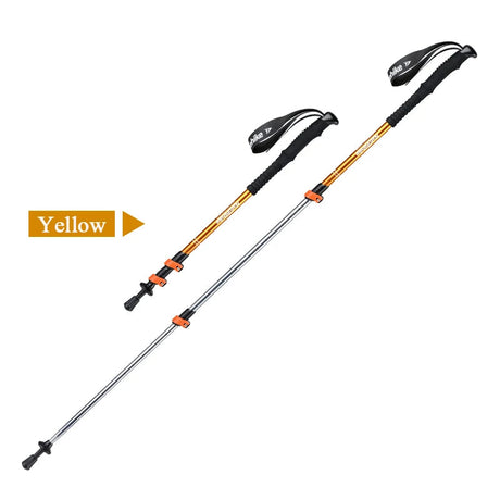 Naturehike Hiking Poles Three Sections Of Aluminum Pole For Mountaineering Hiking Skiing Travel Poles Climbing Trekking Pole Beargoods