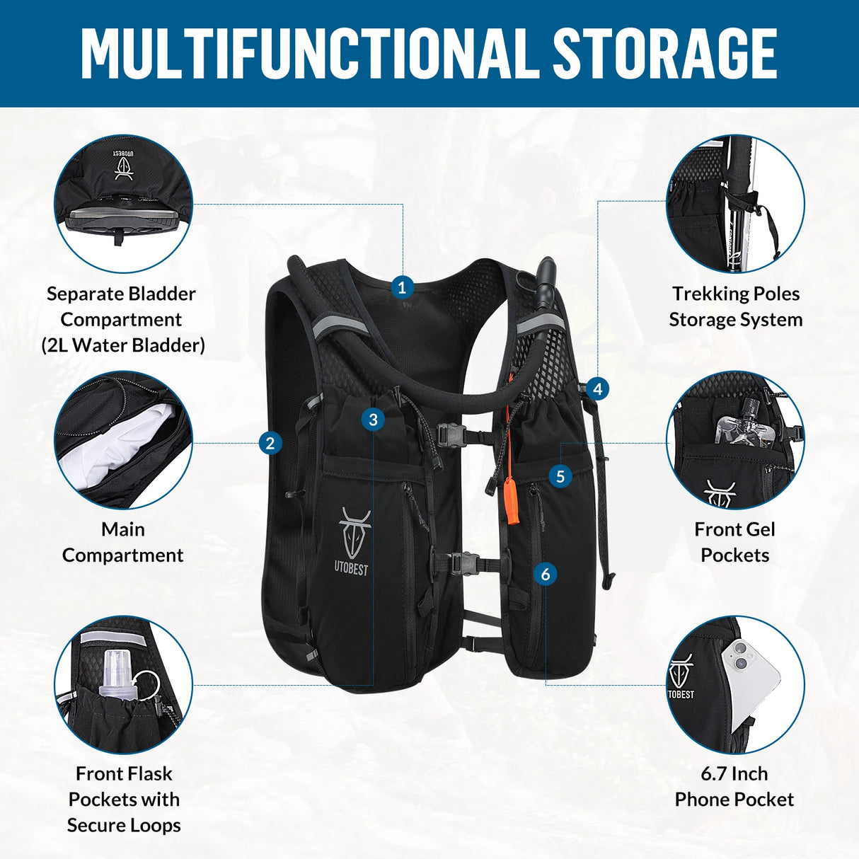 Ultra Lightweight Hydration Vest