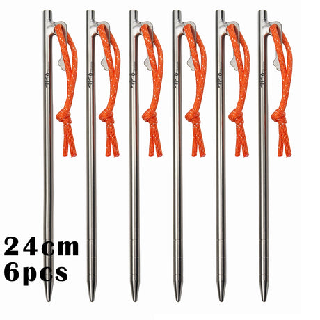 Titanium Alloy Tent Pegs