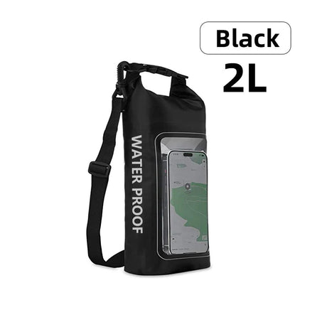 2L/5L PVC Swimming Waterproof Bag,Mobile Phone Waterproof Dry Bag for Trekking Drifting Rafting Surfing Boating Storage Bag Beargoods