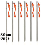 Titanium Alloy Tent Pegs