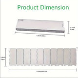 8 Plates / 10 Plates Aluminum Alloy Stove Windscreen, Ultralight Foldable Stove Windshield, Suitable For Outdoor Camping, Picnic Beargoods