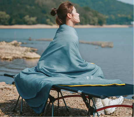 Naturehike Outdoor Sleeping Bag Ultralight Winter Envelope Spliceable Sleeping Bag for Camping Adult Waterproof Cotton Quilt Beargoods