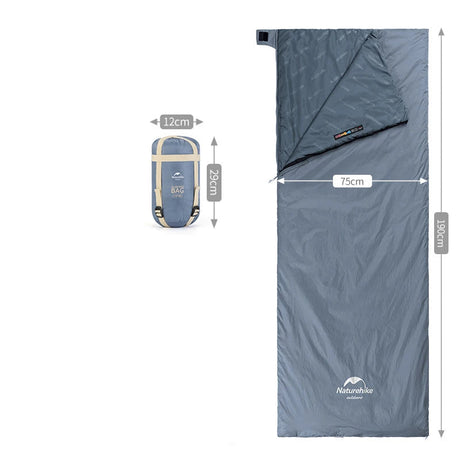 Naturehike LW180 Sleeping Bag Ultralight Cotton Spring Summer Lazy Bag Outdoor Hiking Camping Sleeping Bag Beargoods