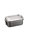 Stainless Steel Bento Box Metal Lunch Box Food Storage Containers with Lockable Clips Lunch Snack Boxes for Work,School Beargoods