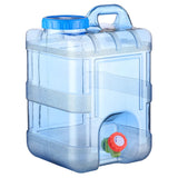 7.5/10/15L Drinking Water Container with Spigot Leakproof Camping Water Tank Large Capacity Water Storage Carrier for Hiking Car Beargoods
