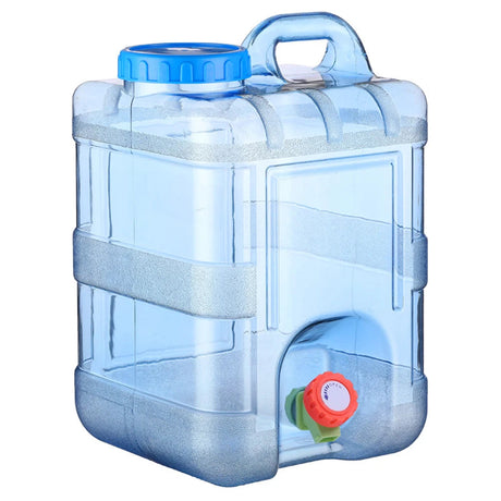 7.5/10/15L Drinking Water Container with Spigot Leakproof Camping Water Tank Large Capacity Water Storage Carrier for Hiking Car Beargoods