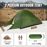 Naturehike Cloud Up 1 2 3 Person Camping Tent Ultralight Waterproof Trekking Tents Hiking Backpacking Shelter Tent Travel Tent Beargoods