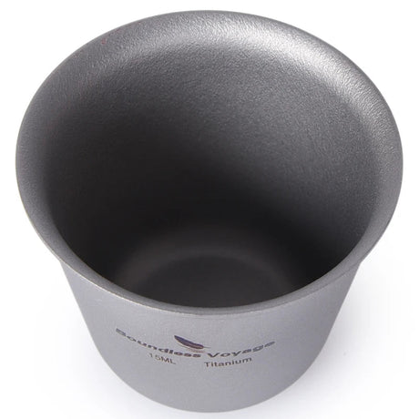 Boundless Voyage 3pcs Titanium Cup Set Mini Wine Glasses for Outdoor Camping Picnic Drinkware Tea Sake Mugs Party Flask Flagon Beargoods