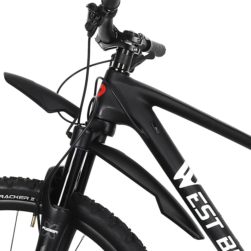 WEST BIKING Bicycle Fenders 26/27.5/ 29 inch Mountain Bike Front Rear Tire Bike Mudguard Lengthen Wheel MTB Quick Release Fender Beargoods