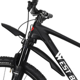 WEST BIKING Bicycle Fenders 26/27.5/ 29 inch Mountain Bike Front Rear Tire Bike Mudguard Lengthen Wheel MTB Quick Release Fender Beargoods