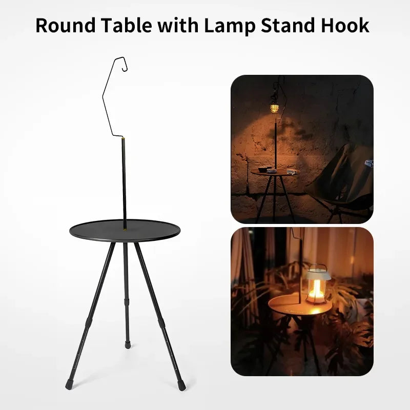 Round Table with Light Stand Ultralight