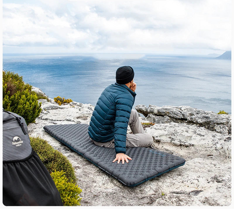 Naturehike Inflatable Camping Mat 3.5 R-Value Lightweight Sleeping Pad 20D Nylon TPU Air Mattress for Hiking Backpacking Beach Beargoods