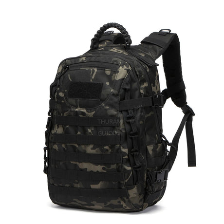 38L Tactical Backpack Style, Large Capacity Waterproof Outdoor Rucksack with MOLLE System, Hiking Camping Travel Bug Out Bag Beargoods