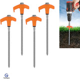 4pcs Heavy Duty Tent Stakes