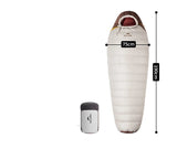 Naturehike Snowbird Camping Duck Down Sleeping Bag Adult Mummy Down Warm Sleeping Bag Ultralight Camping Quilt Sleeping Bags Beargoods