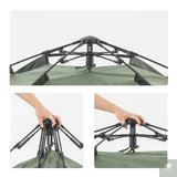 Naturehike One-touch Tent 3-4 Person Travel Family Sun Shelter Portable Automatic Fishing Tent Outdoor Picnic Camping Tent Beargoods