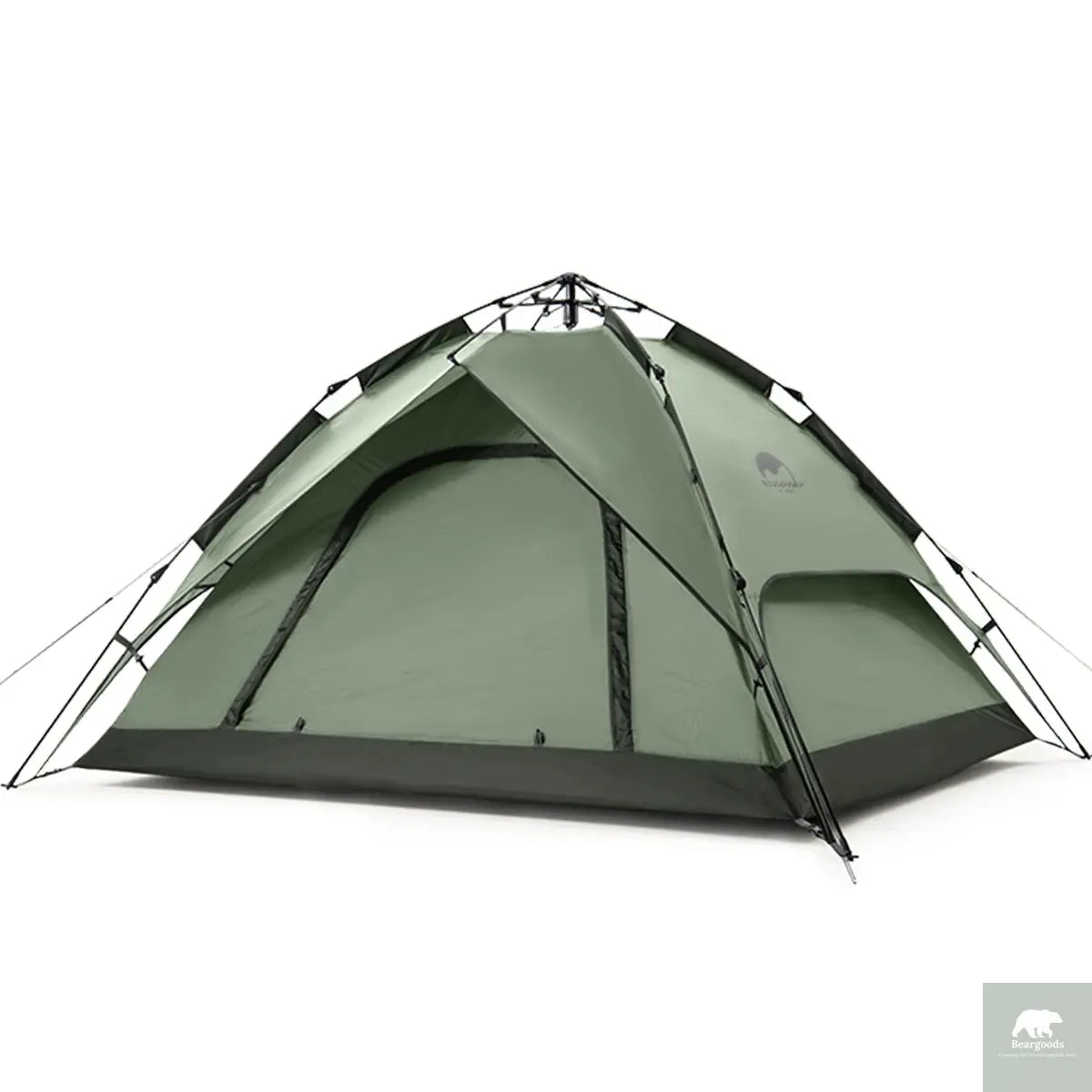 Naturehike One-touch Tent 3-4 Person Travel Family Sun Shelter Portable Automatic Fishing Tent Outdoor Picnic Camping Tent Beargoods