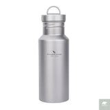 Wide Mouth Titanium Bottle with Lid Leak-Proof Single Layer 400/550/750ML Beargoods