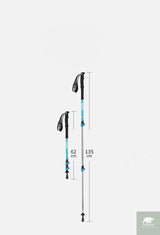 Naturehike Hiking Poles Three Sections Of Aluminum Pole For Mountaineering Hiking Skiing Travel Poles Climbing Trekking Pole Beargoods
