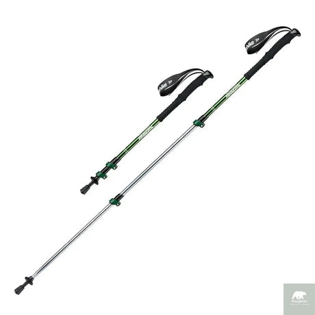 Naturehike Hiking Poles Three Sections Of Aluminum Pole For Mountaineering Hiking Skiing Travel Poles Climbing Trekking Pole Beargoods