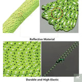 5M/10M/20M/50M Reflective Tent Rope Guylines Nylon Tent Line Cord Rescue Umbrella Paracord Rope Camping Hiking Tent Accessories Beargoods