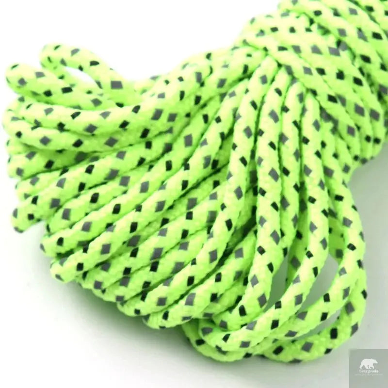 5M/10M/20M/50M Reflective Tent Rope Guylines Nylon Tent Line Cord Rescue Umbrella Paracord Rope Camping Hiking Tent Accessories Beargoods