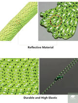 5M/10M/20M/50M Reflective Tent Rope Guylines Nylon Tent Line Cord Rescue Umbrella Paracord Rope Camping Hiking Tent Accessories Beargoods