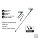 5-Section Carbon Fibre/Aluminium Alloy Folding Stick Beargoods