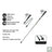 5-Section Carbon Fibre/Aluminium Alloy Folding Stick Beargoods