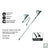 5-Section Carbon Fibre/Aluminium Alloy Folding Stick Beargoods