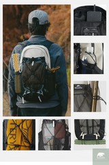 Naturehike LongWa 18L Hiking Backpack Ultralight Waterproof Outdoor Sport Bag Men Women Camping Travel Climbing Rucksack Beargoods
