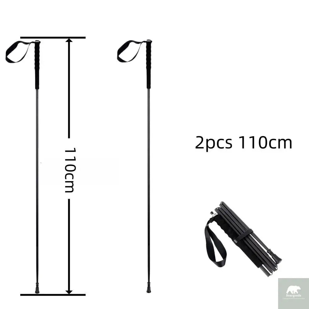 Ultra Light Carbon Fibre Trekking Poles Beargoods