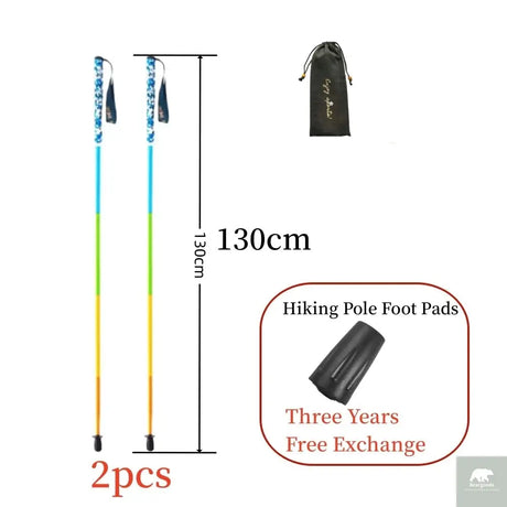 Ultra Light Carbon Fibre Trekking Poles Beargoods