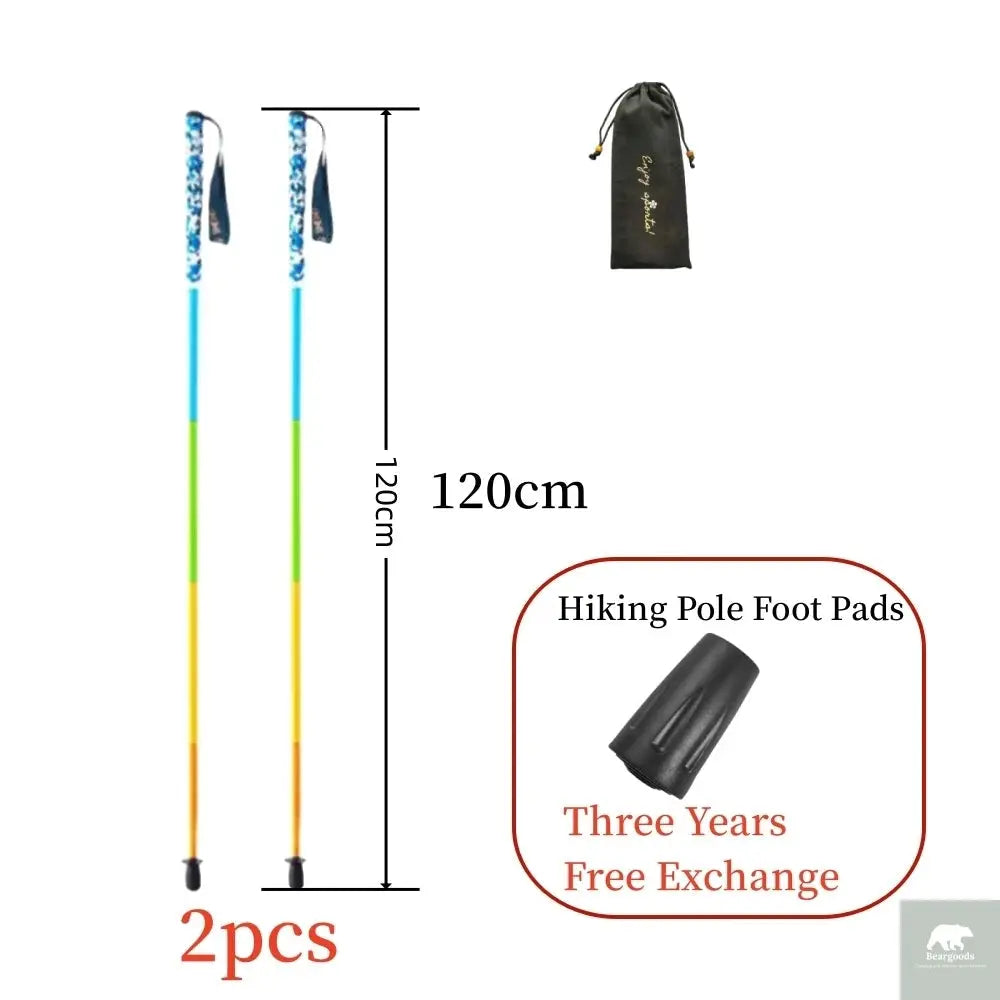 Ultra Light Carbon Fibre Trekking Poles Beargoods