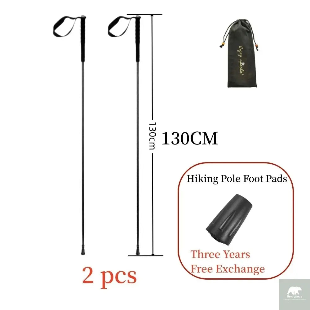 Ultra Light Carbon Fibre Trekking Poles Beargoods