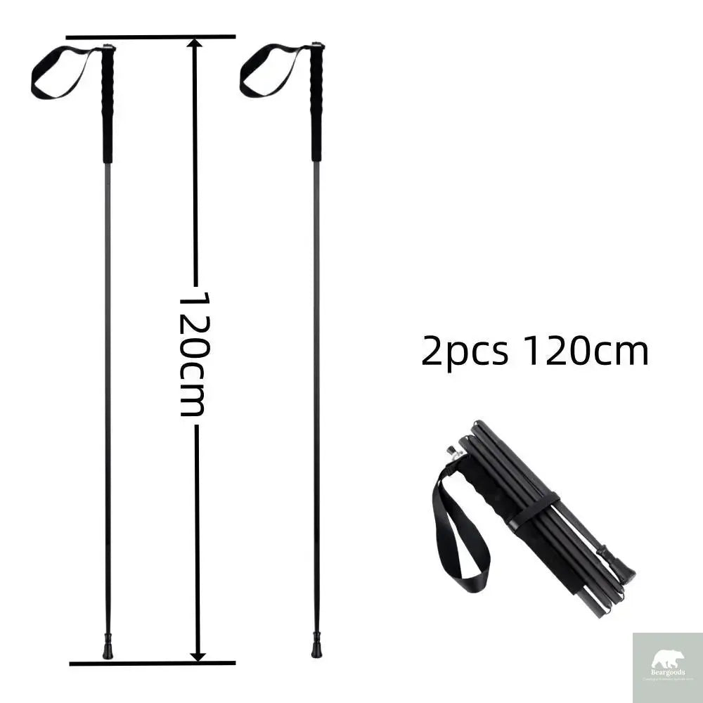 Ultra Light Carbon Fibre Trekking Poles Beargoods
